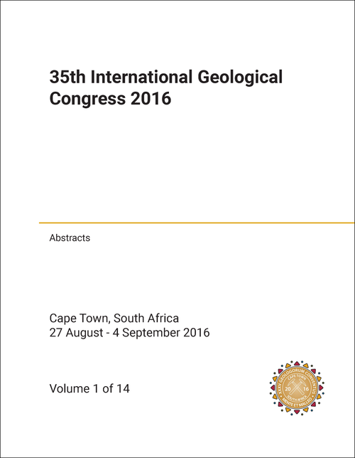 GEOLOGICAL CONGRESS. INTERNATIONAL. 35TH 2016. (14 VOLS)