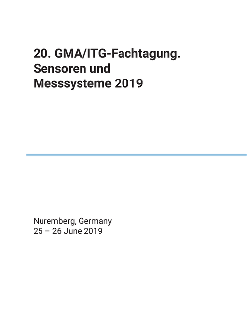 SENSOREN UND MESSSYSTEME. GMA/ITG-FACHTAGUNG. 20TH 2019.